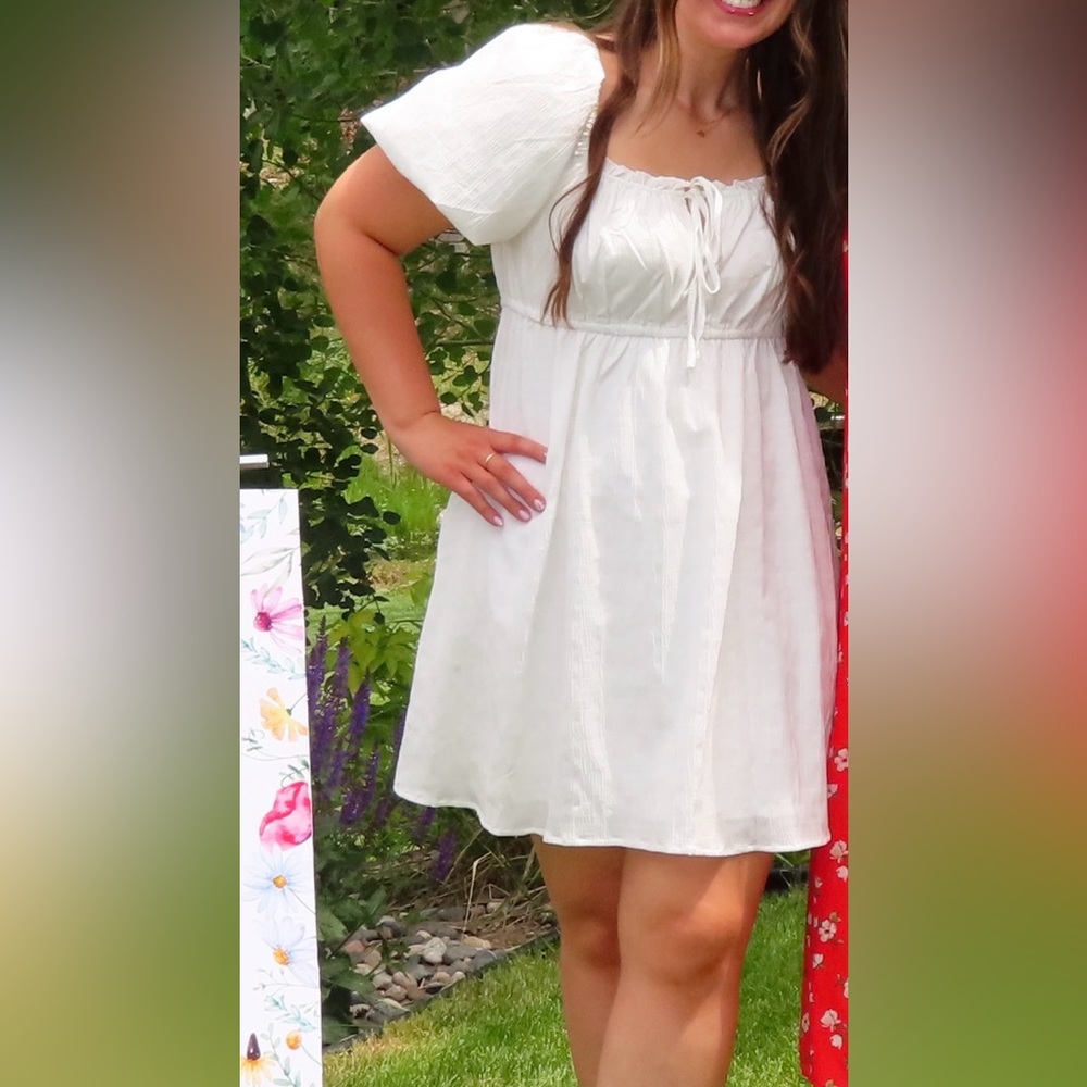 Baltic Born White Mini Dress - Picture 7 of 7